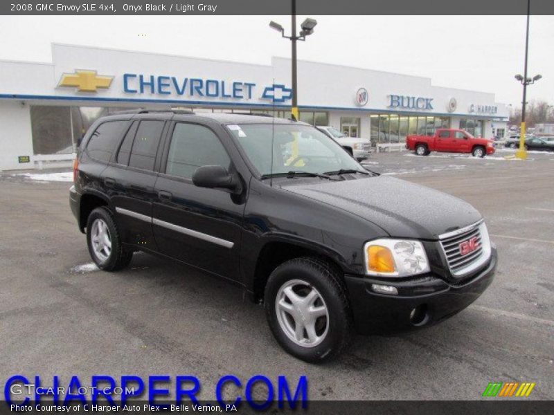 Onyx Black / Light Gray 2008 GMC Envoy SLE 4x4