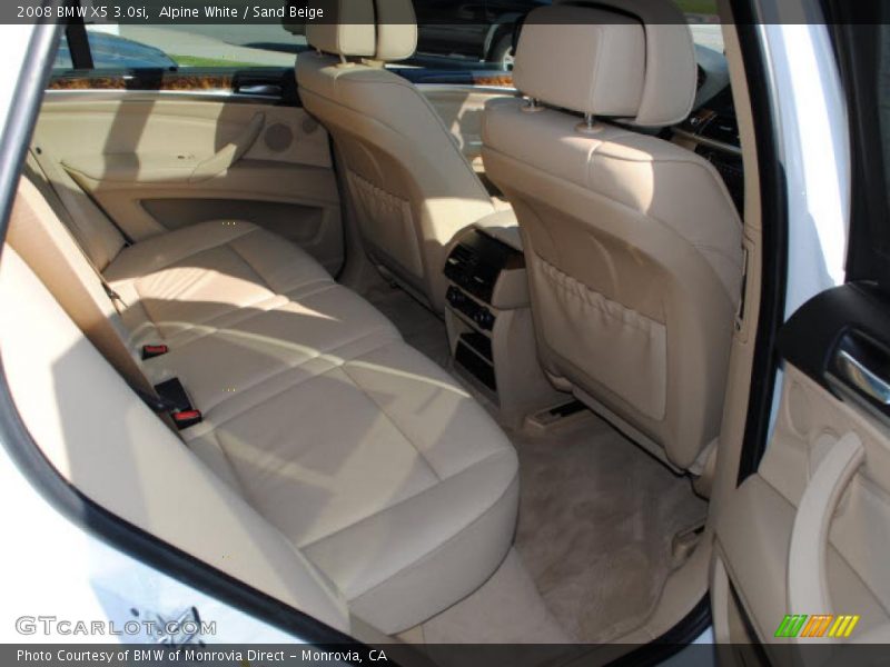 Alpine White / Sand Beige 2008 BMW X5 3.0si