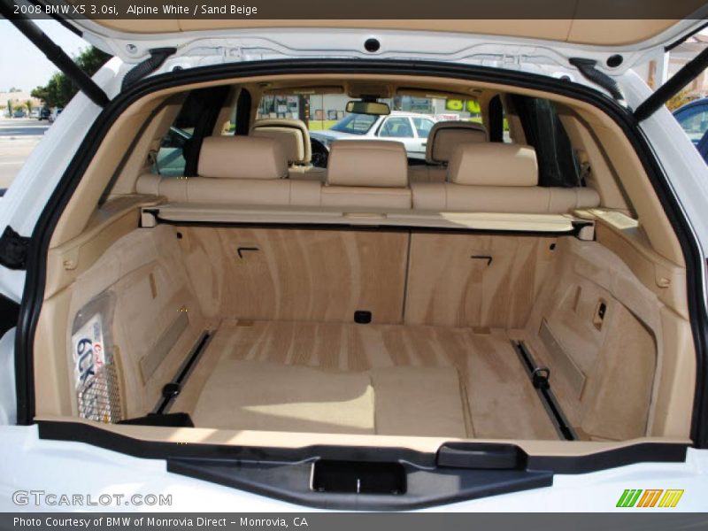 Alpine White / Sand Beige 2008 BMW X5 3.0si