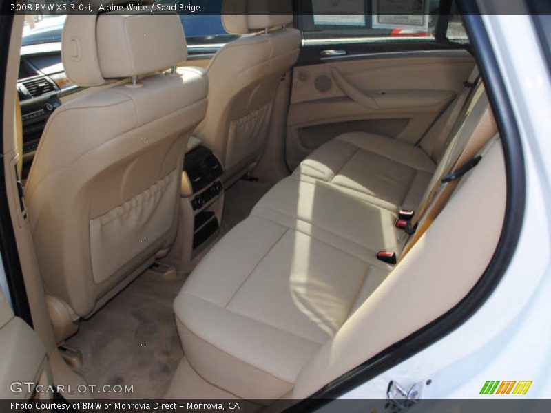 Alpine White / Sand Beige 2008 BMW X5 3.0si