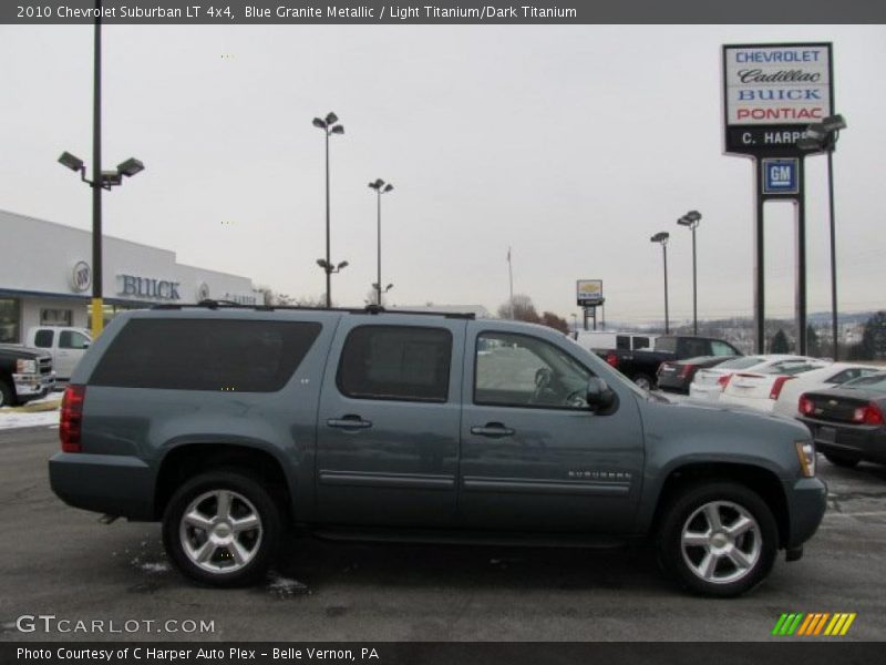 Blue Granite Metallic / Light Titanium/Dark Titanium 2010 Chevrolet Suburban LT 4x4