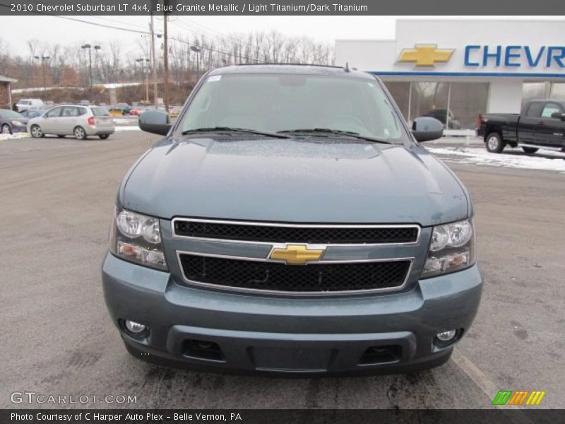 Blue Granite Metallic / Light Titanium/Dark Titanium 2010 Chevrolet Suburban LT 4x4