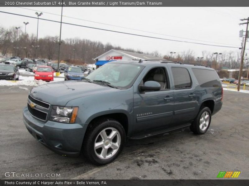 Blue Granite Metallic / Light Titanium/Dark Titanium 2010 Chevrolet Suburban LT 4x4