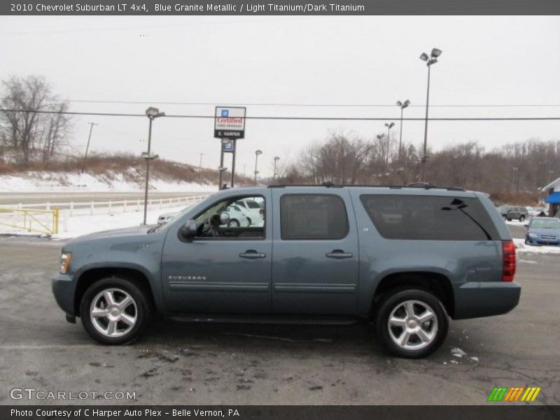 Blue Granite Metallic / Light Titanium/Dark Titanium 2010 Chevrolet Suburban LT 4x4