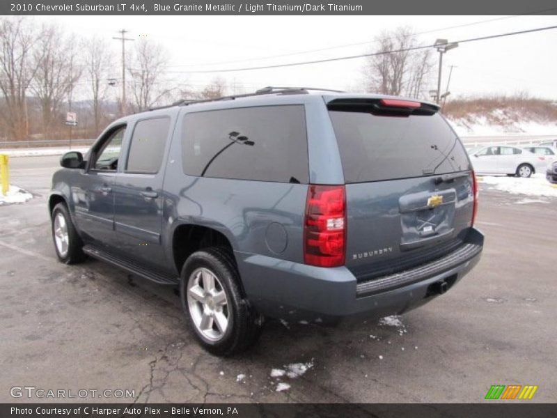 Blue Granite Metallic / Light Titanium/Dark Titanium 2010 Chevrolet Suburban LT 4x4