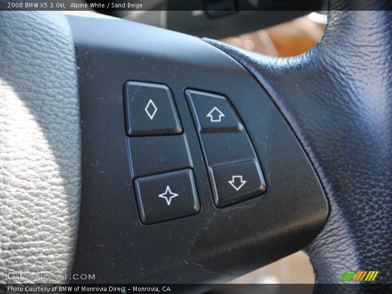 Alpine White / Sand Beige 2008 BMW X5 3.0si