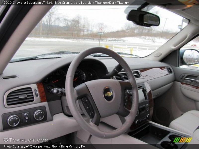 Blue Granite Metallic / Light Titanium/Dark Titanium 2010 Chevrolet Suburban LT 4x4