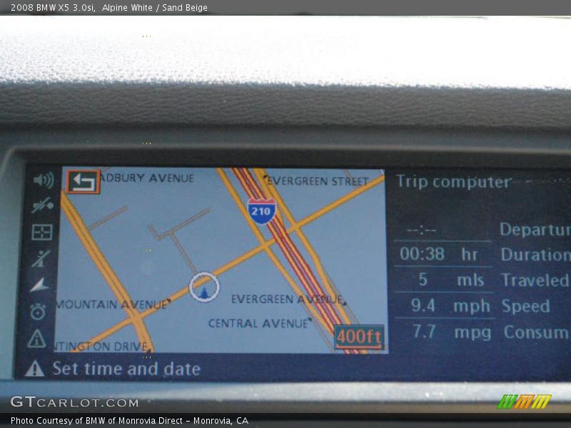 Alpine White / Sand Beige 2008 BMW X5 3.0si