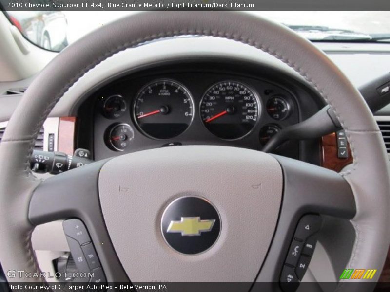 Blue Granite Metallic / Light Titanium/Dark Titanium 2010 Chevrolet Suburban LT 4x4
