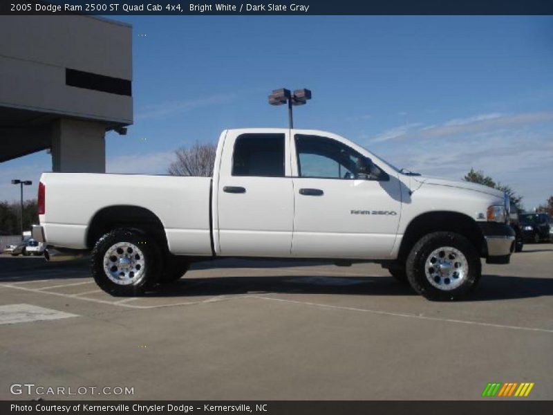 Bright White / Dark Slate Gray 2005 Dodge Ram 2500 ST Quad Cab 4x4