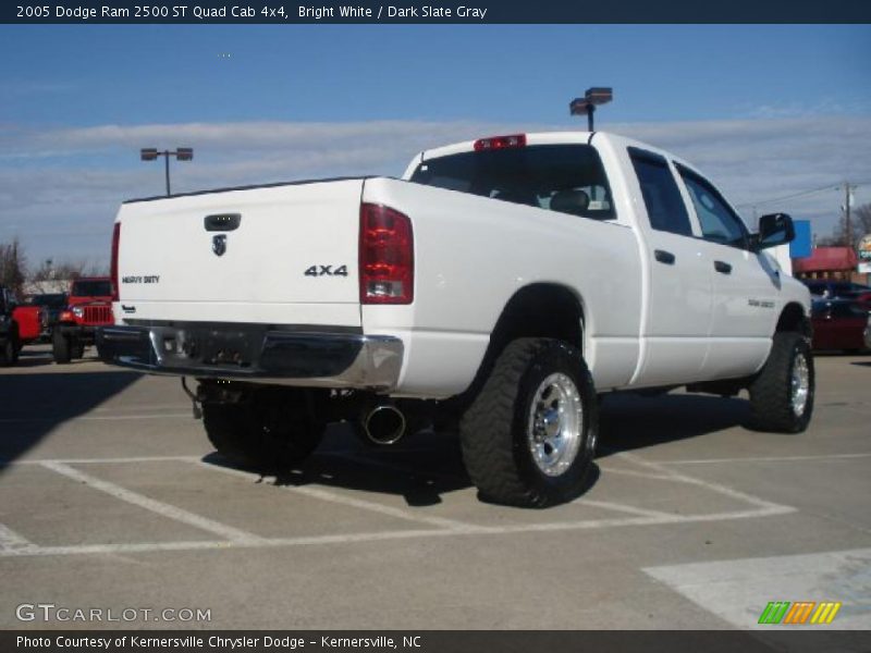 Bright White / Dark Slate Gray 2005 Dodge Ram 2500 ST Quad Cab 4x4