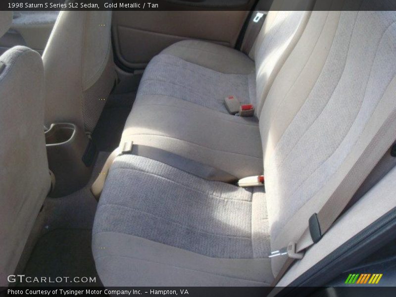 Gold Metallic / Tan 1998 Saturn S Series SL2 Sedan
