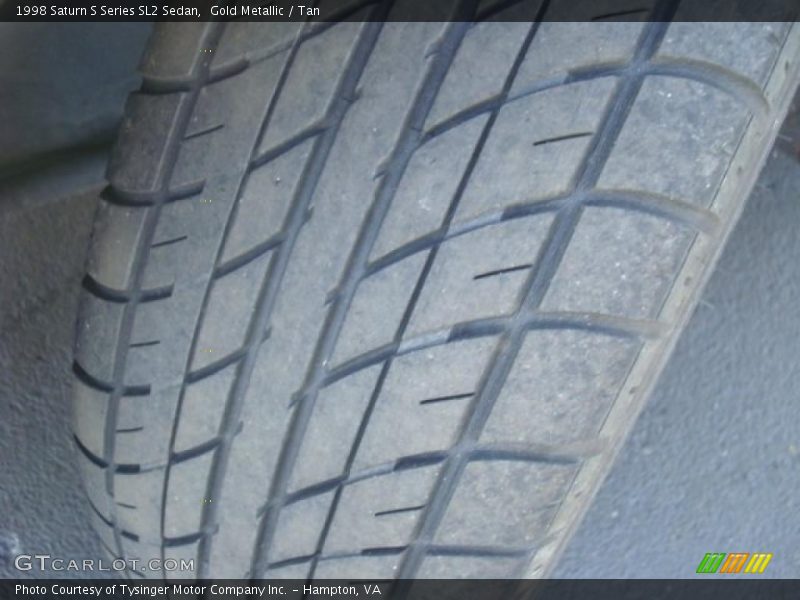 Gold Metallic / Tan 1998 Saturn S Series SL2 Sedan
