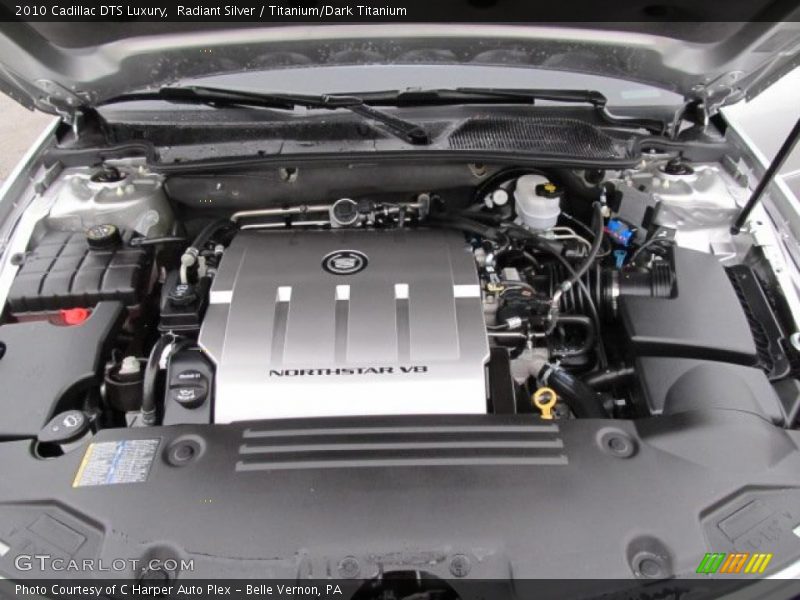 Radiant Silver / Titanium/Dark Titanium 2010 Cadillac DTS Luxury
