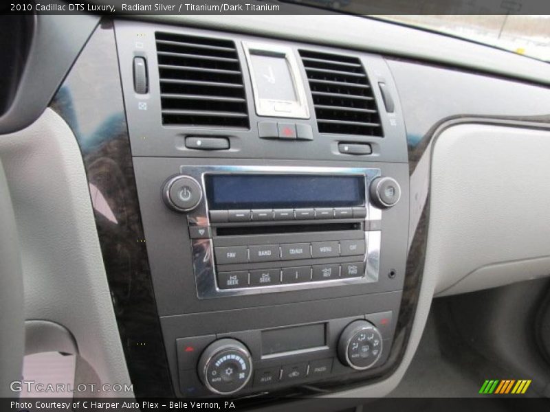 Radiant Silver / Titanium/Dark Titanium 2010 Cadillac DTS Luxury