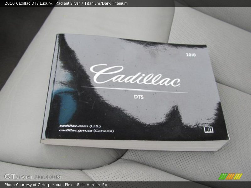 Radiant Silver / Titanium/Dark Titanium 2010 Cadillac DTS Luxury