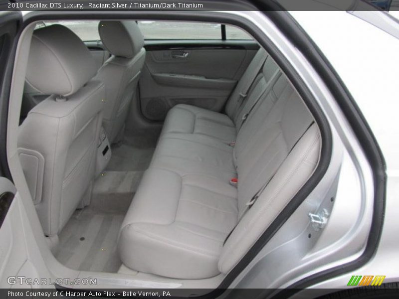 Radiant Silver / Titanium/Dark Titanium 2010 Cadillac DTS Luxury