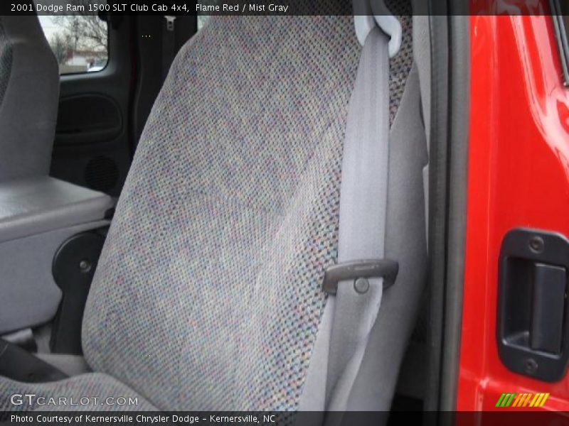 Flame Red / Mist Gray 2001 Dodge Ram 1500 SLT Club Cab 4x4