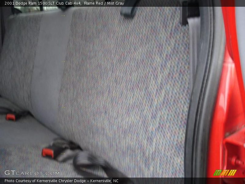 Flame Red / Mist Gray 2001 Dodge Ram 1500 SLT Club Cab 4x4