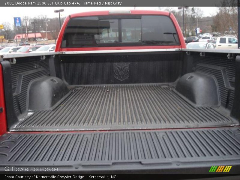 Flame Red / Mist Gray 2001 Dodge Ram 1500 SLT Club Cab 4x4