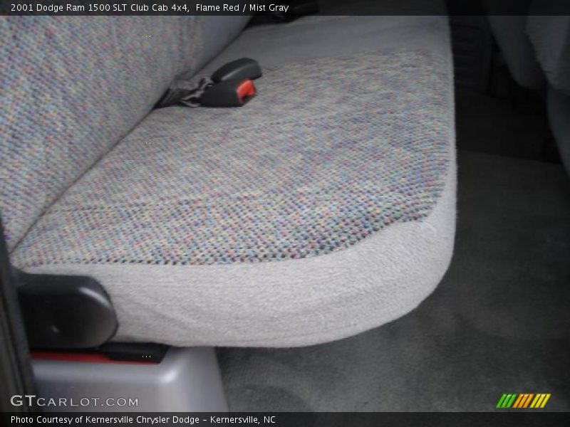 Flame Red / Mist Gray 2001 Dodge Ram 1500 SLT Club Cab 4x4