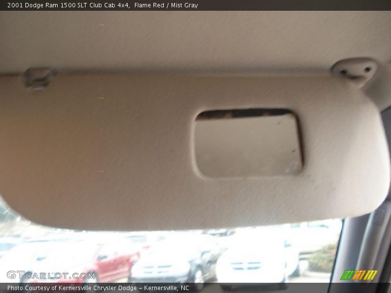 Flame Red / Mist Gray 2001 Dodge Ram 1500 SLT Club Cab 4x4