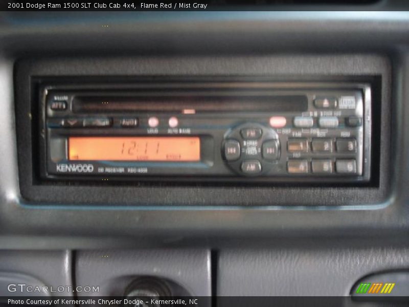 Flame Red / Mist Gray 2001 Dodge Ram 1500 SLT Club Cab 4x4