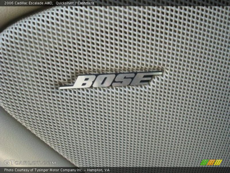 Quicksilver / Cashmere 2006 Cadillac Escalade AWD
