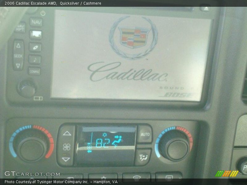 Quicksilver / Cashmere 2006 Cadillac Escalade AWD