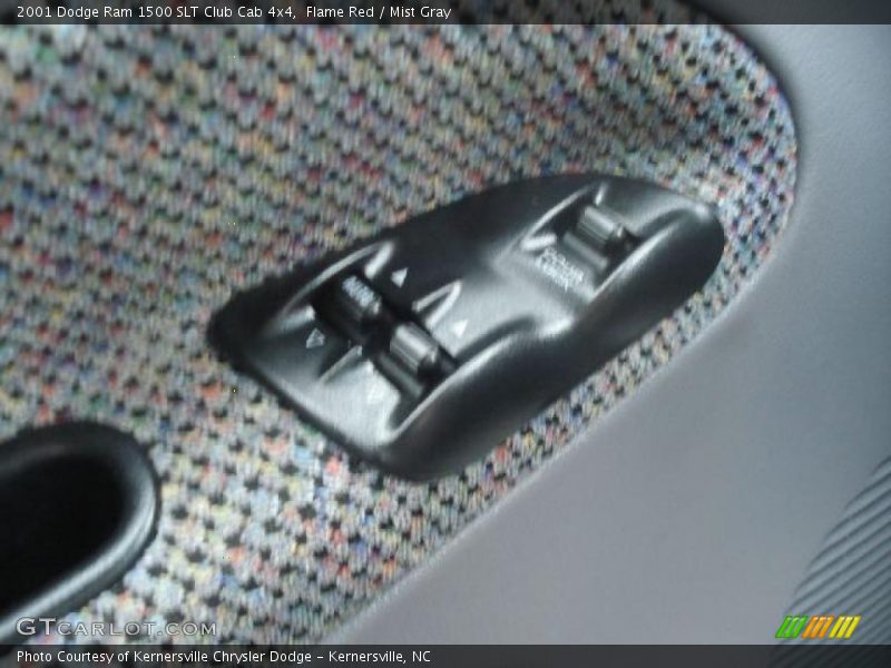Flame Red / Mist Gray 2001 Dodge Ram 1500 SLT Club Cab 4x4