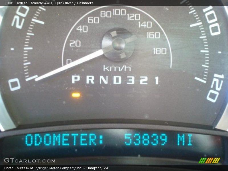 Quicksilver / Cashmere 2006 Cadillac Escalade AWD
