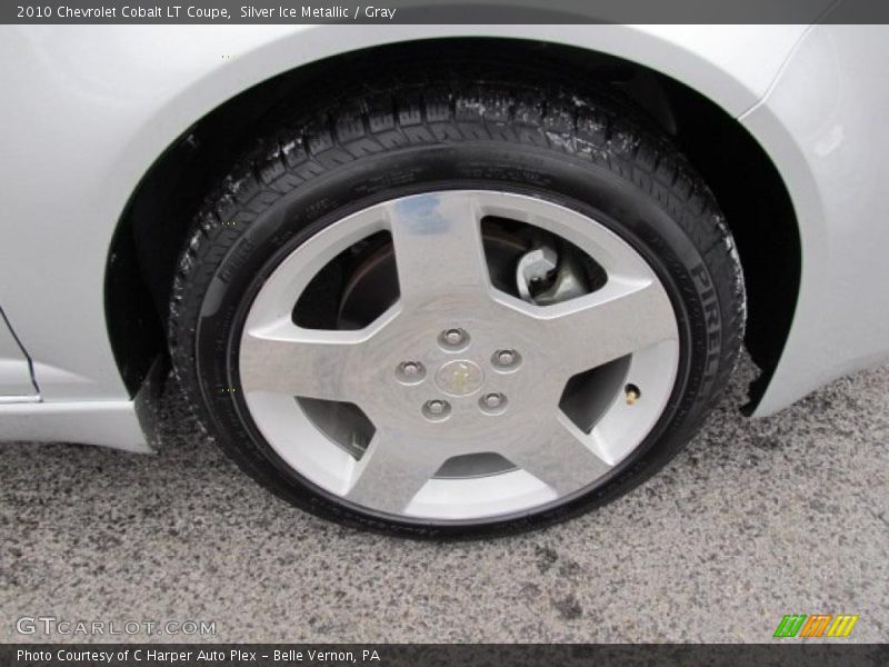 Silver Ice Metallic / Gray 2010 Chevrolet Cobalt LT Coupe