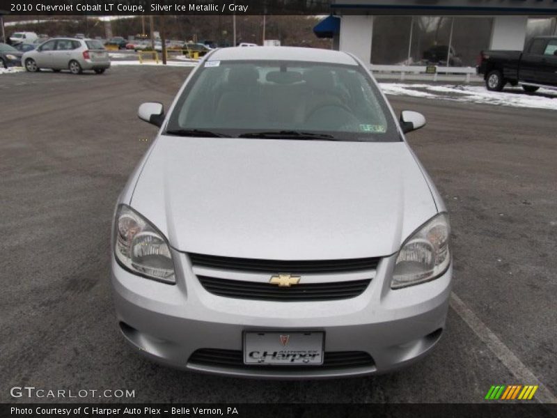 Silver Ice Metallic / Gray 2010 Chevrolet Cobalt LT Coupe