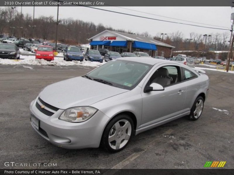 Silver Ice Metallic / Gray 2010 Chevrolet Cobalt LT Coupe