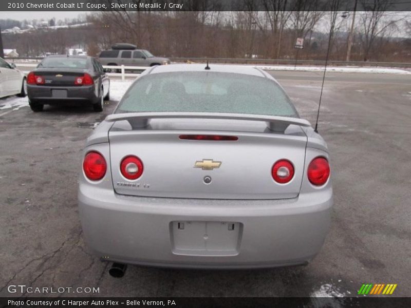 Silver Ice Metallic / Gray 2010 Chevrolet Cobalt LT Coupe