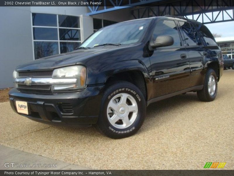 Onyx Black / Dark Pewter 2002 Chevrolet TrailBlazer LS
