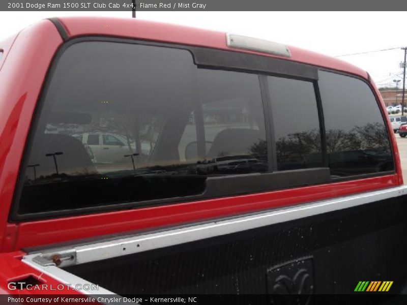 Flame Red / Mist Gray 2001 Dodge Ram 1500 SLT Club Cab 4x4