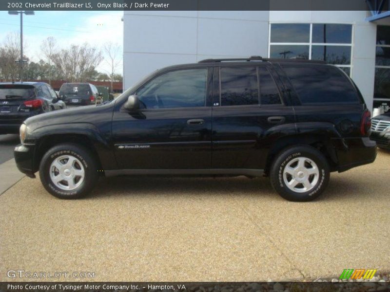 Onyx Black / Dark Pewter 2002 Chevrolet TrailBlazer LS