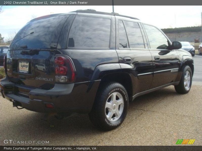 Onyx Black / Dark Pewter 2002 Chevrolet TrailBlazer LS