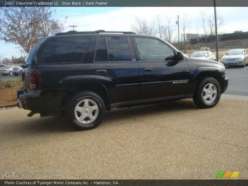 Onyx Black / Dark Pewter 2002 Chevrolet TrailBlazer LS