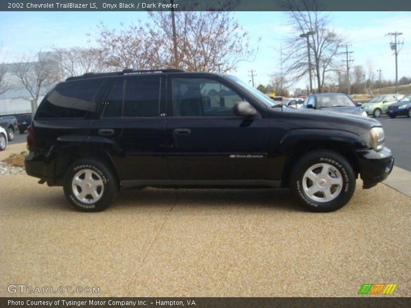 Onyx Black / Dark Pewter 2002 Chevrolet TrailBlazer LS