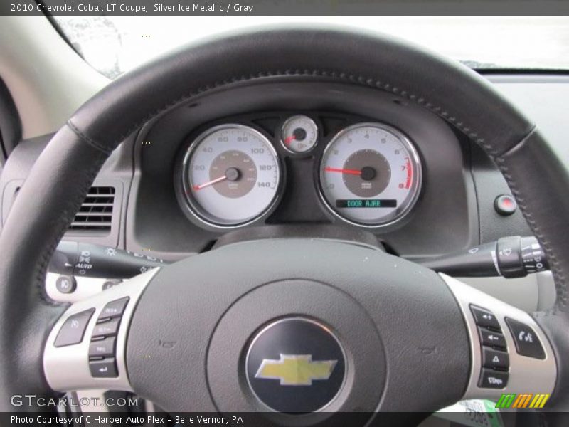 Silver Ice Metallic / Gray 2010 Chevrolet Cobalt LT Coupe