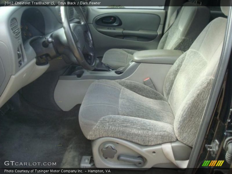 Onyx Black / Dark Pewter 2002 Chevrolet TrailBlazer LS