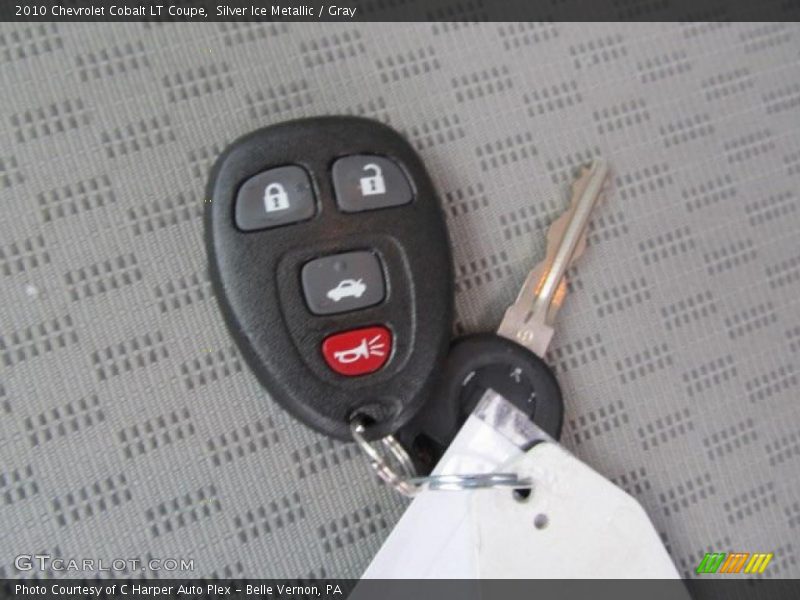 Silver Ice Metallic / Gray 2010 Chevrolet Cobalt LT Coupe
