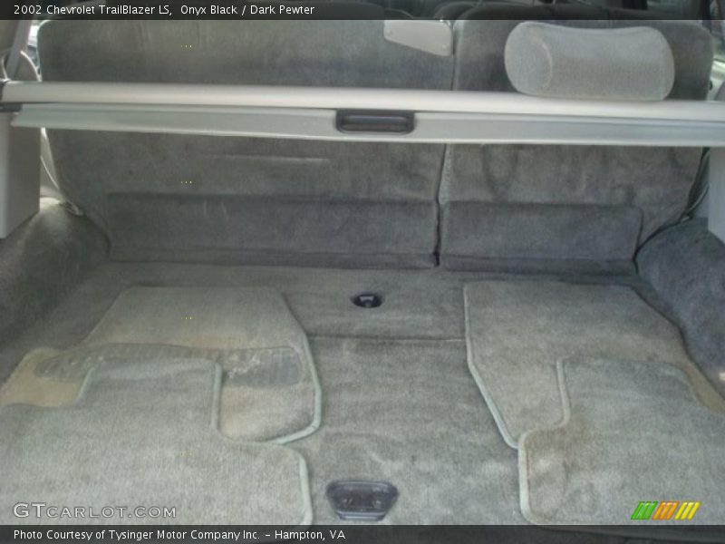 Onyx Black / Dark Pewter 2002 Chevrolet TrailBlazer LS