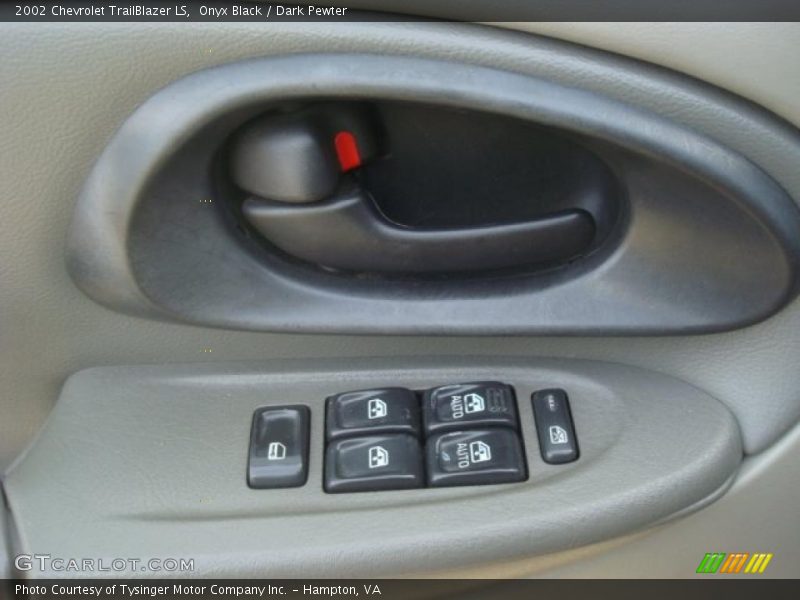 Onyx Black / Dark Pewter 2002 Chevrolet TrailBlazer LS