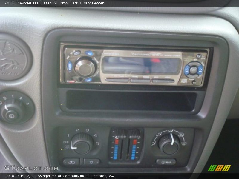 Onyx Black / Dark Pewter 2002 Chevrolet TrailBlazer LS