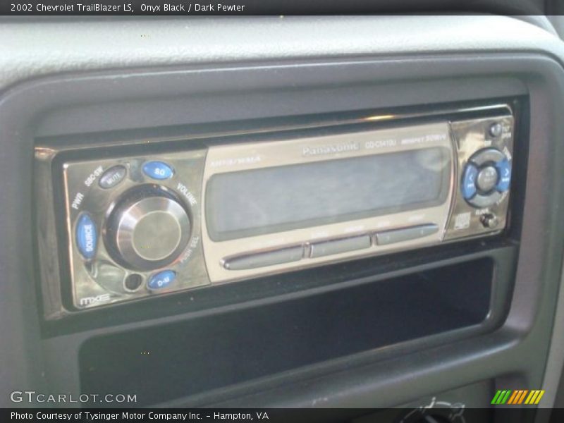 Onyx Black / Dark Pewter 2002 Chevrolet TrailBlazer LS