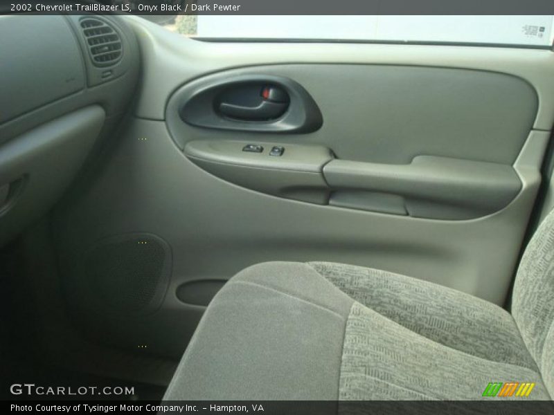 Onyx Black / Dark Pewter 2002 Chevrolet TrailBlazer LS