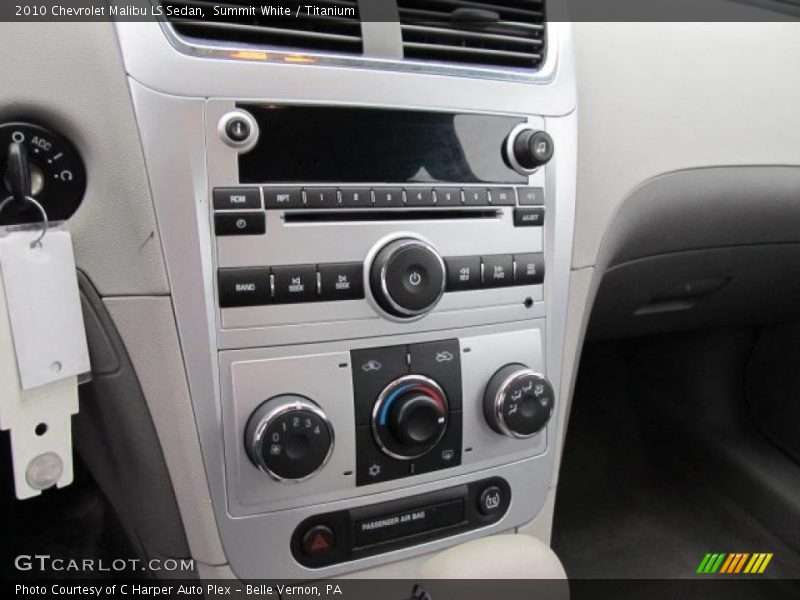 Controls of 2010 Malibu LS Sedan